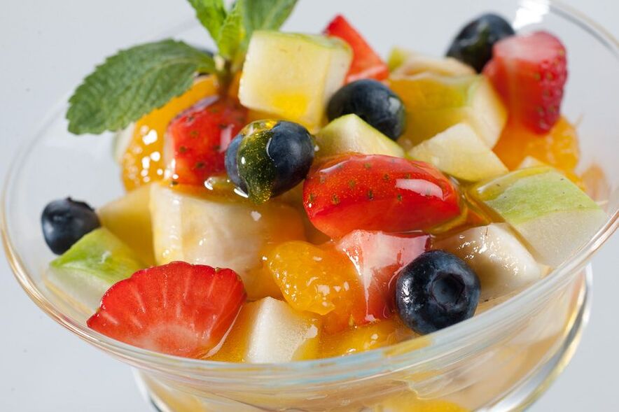 salade de fruits pour votre régime préféré